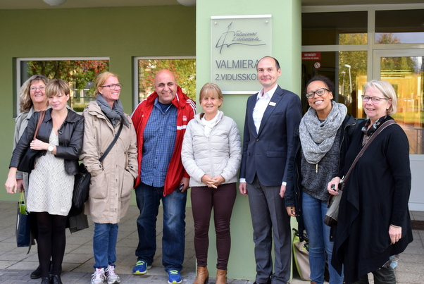 Solnas pārstavji viesojās skolā