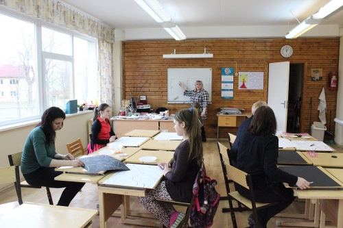 Atvērtā radoša darbnīca „Līnija un krāsa”