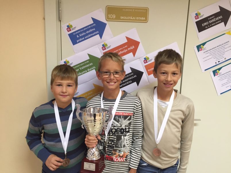 Futbola sacensību uzvarētāji! Lepojamies ar Jums un vēlam veiksmi :)