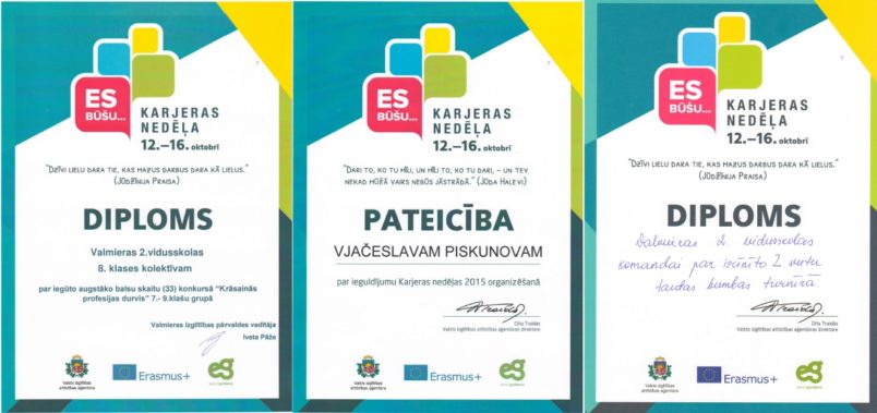 Paldies VISIEM par paveikto Karjeras nedēļā