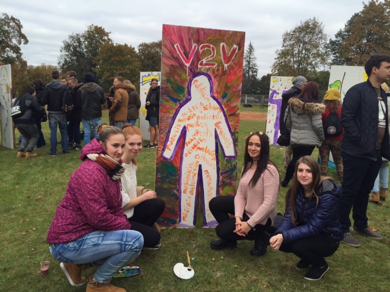 Karjeras nedēļas atklāšanas pasākumā! V2V durvis…