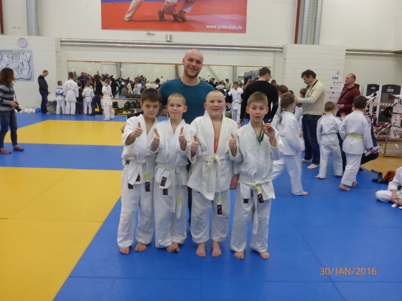 Vidzemes džudo skolas laureātu vidū mūsu skolēni