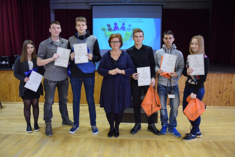 K. Popera debašu turnīrs Valmieras 2. vidusskolā