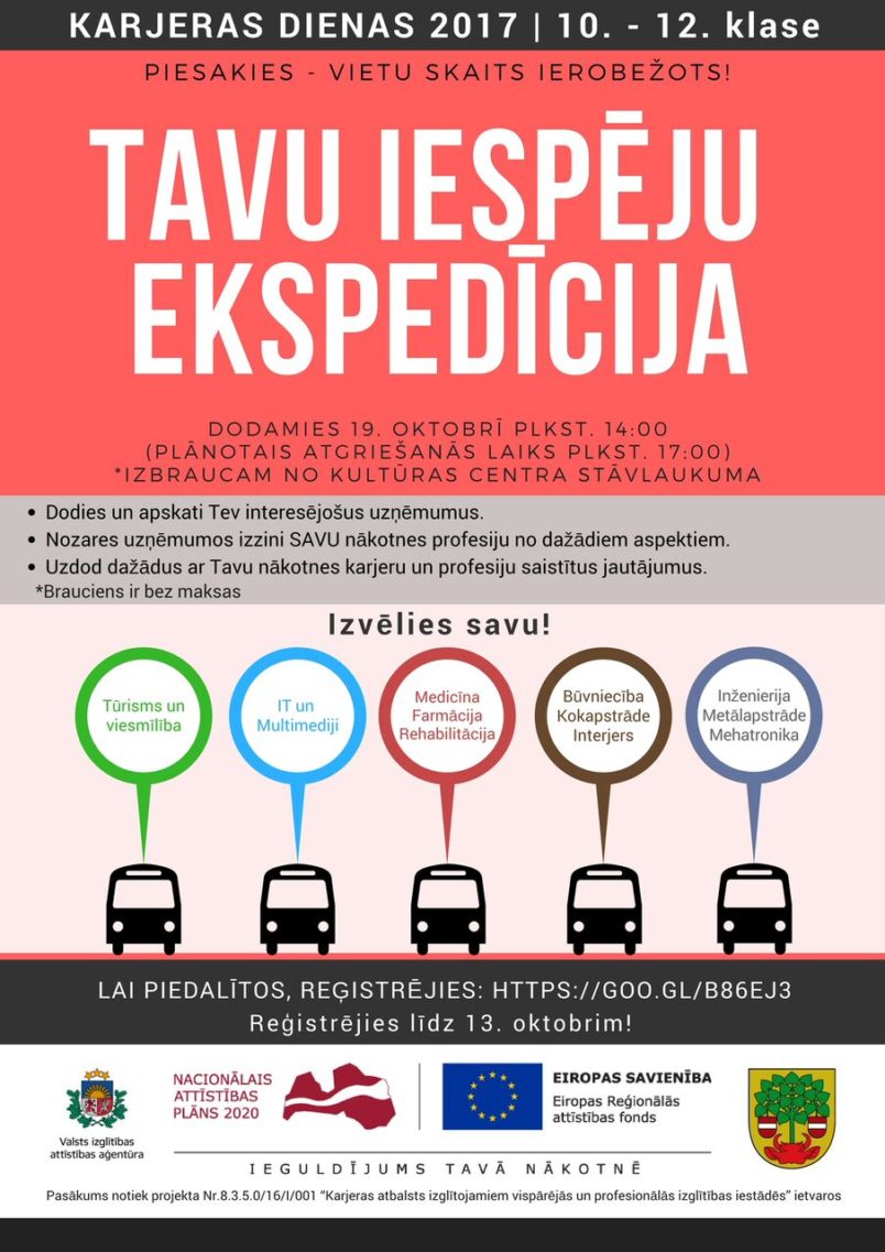 TAVU IESPĒJU EKSPEDĪCIJA 10.-12.klasei