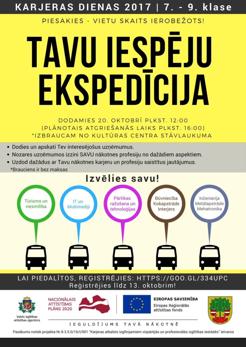 TAVU IESPĒJU EKSPEDĪCIJA 7.-9.klasei