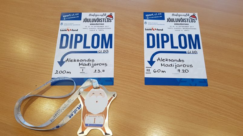 Sveicam Baltijas valstu vieglatlētikas sacensību laureātu