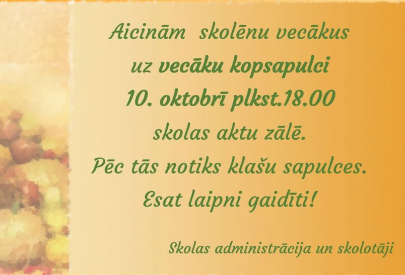 Vecāku kopsapulce