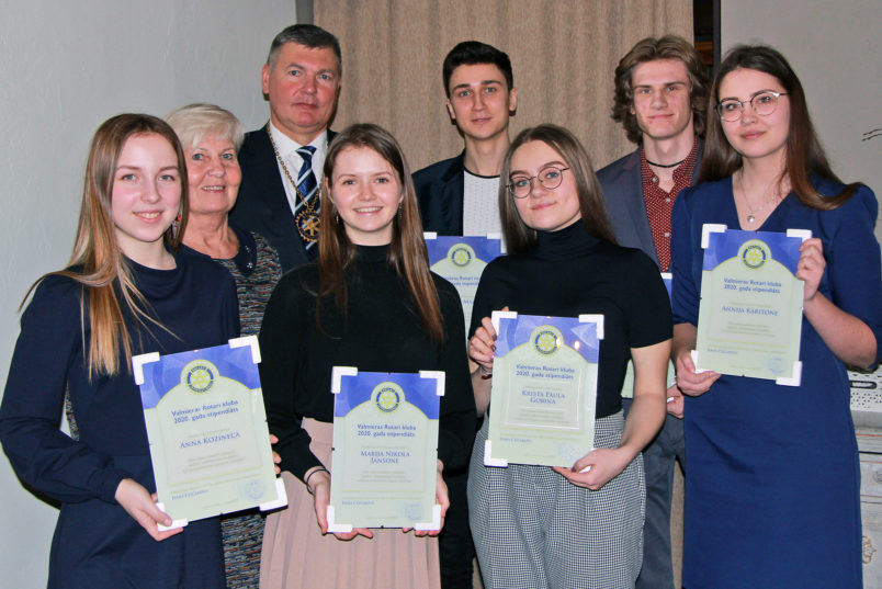 2020. gada Rotari kluba stipendiāte