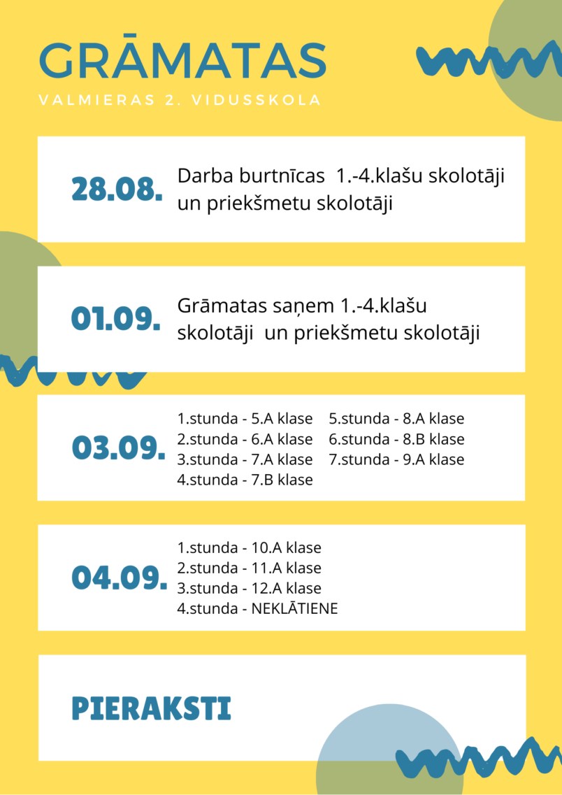 Par grāmatu saņemšanu