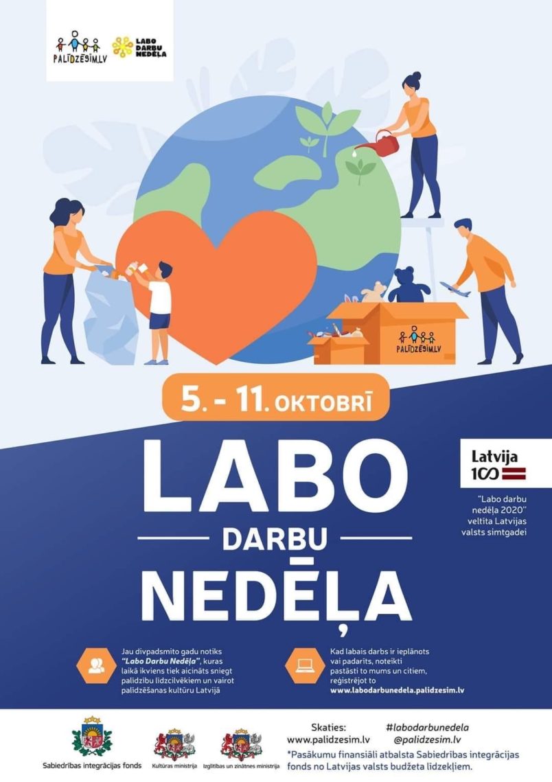 Labo darbu nedēļa LATVIJĀ un @V2V