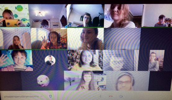 Silto džemperu dienai veltītais pasākums – Viktorīna “Vide, klimats, mēs”