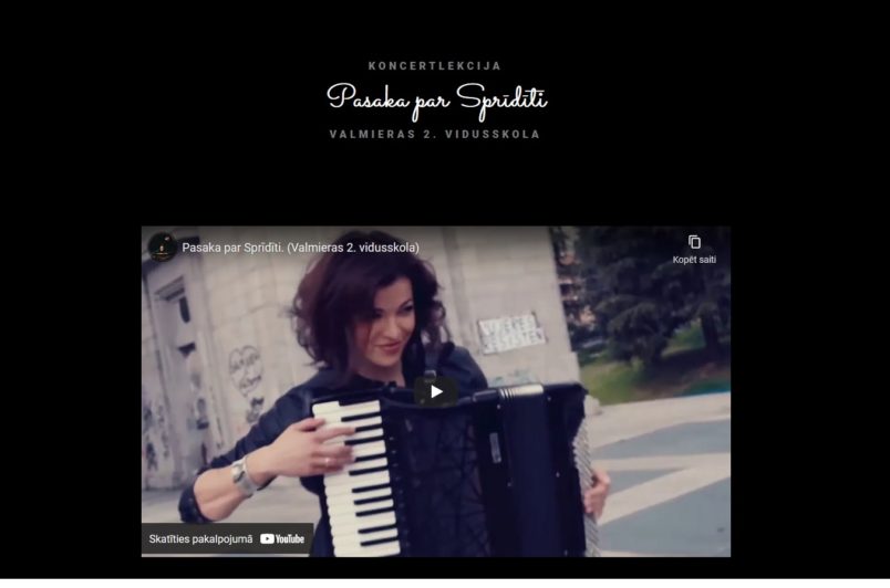 “Ceļojums apkārt pasaulei. Pasaka par Sprīdīti”