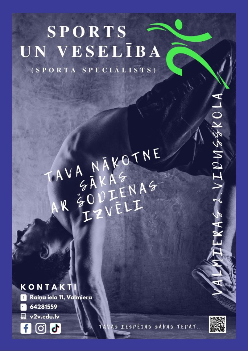 JAUNS VIRZIENS – “Sports un veselība”