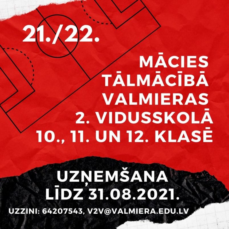 Iespēja pieteikties un mācīties BEZ MAKSAS