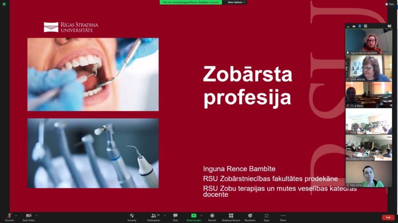 Tikšanās ar medicīnas speciālistiem!