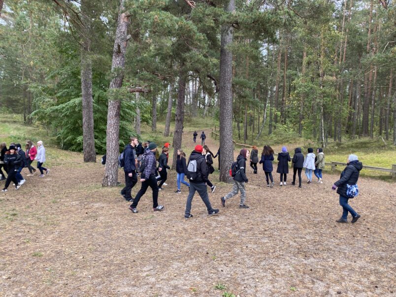 Projekta “Te un tagad”  STARTERS aktivitāte