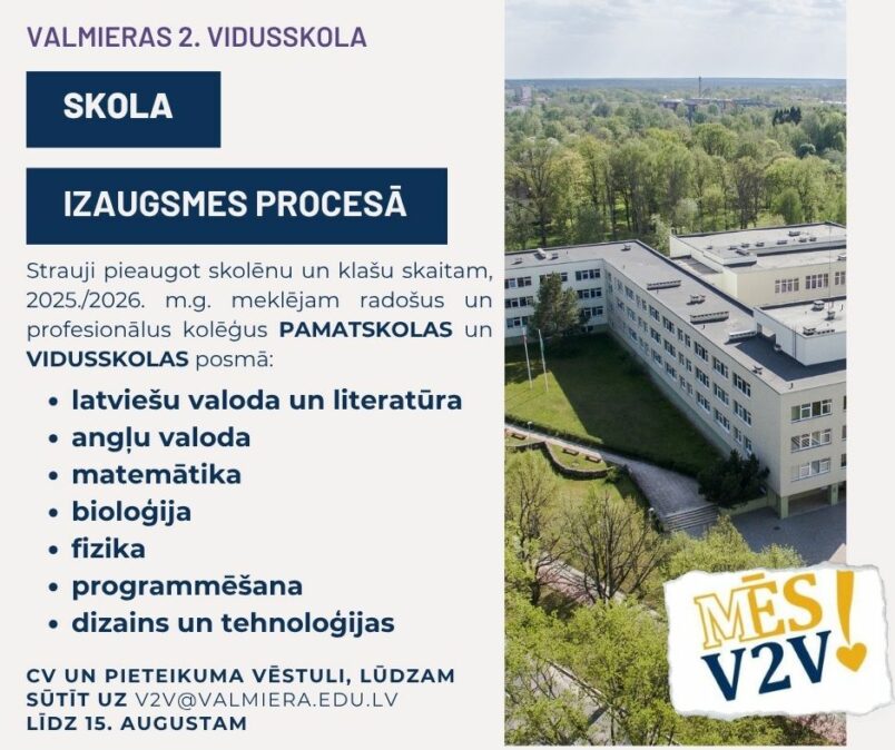 Meklējam papildspēkus un komandas cilvēkus!